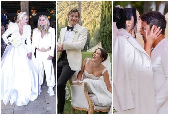 14 Famosos com v&aacute;rios casamentos veem cada uni&atilde;o como uma chance de