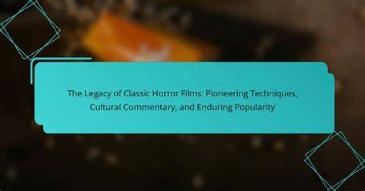 A Horror Icon's Legacy And Enduring Impact