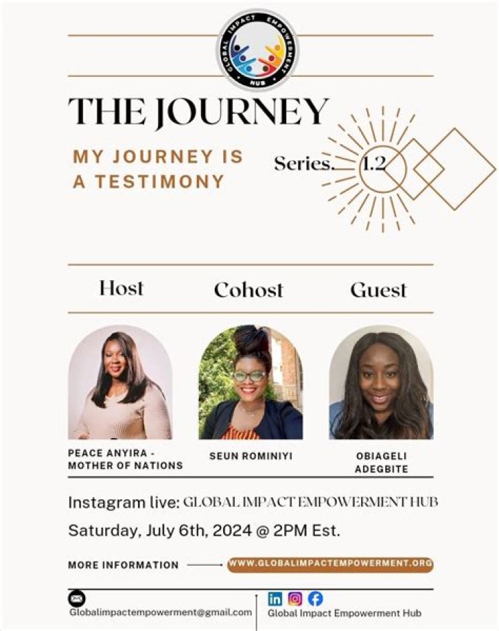 A Journey Of Faith, Empowerment, And Impact