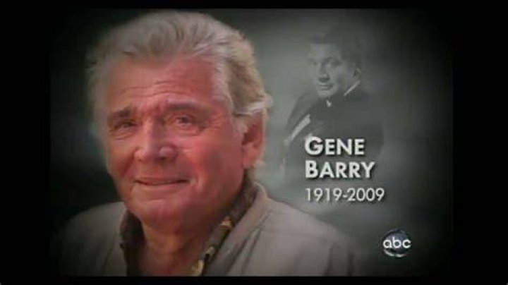 Actor Gene Barry Dies