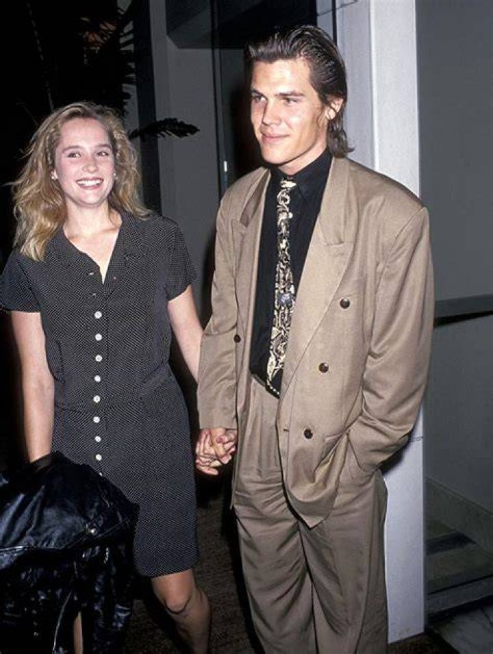 Alice Adair and Josh Brolin (m. 19881994; divorced) Suit jacket