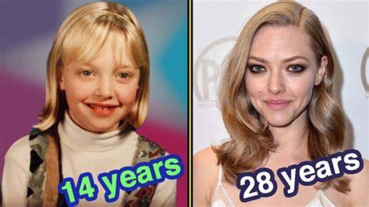 Amanda Seyfried Through The Years in 60 seconds YouTube