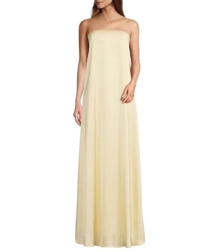 Antonio Melani Lucia Shift Strapless Maxi Dress Dillard's