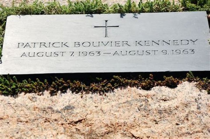August 9, 1963 Patrick Bouvier Kennedy dies two days after his