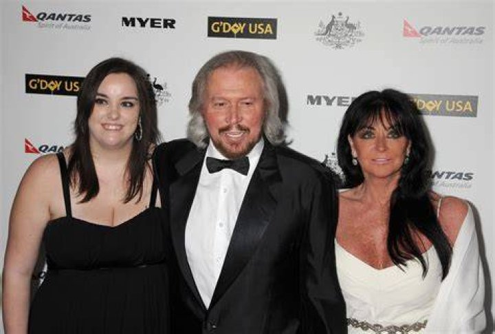 Barry gibb and alexandra gibb Fotos und Bildmaterial in hoher
