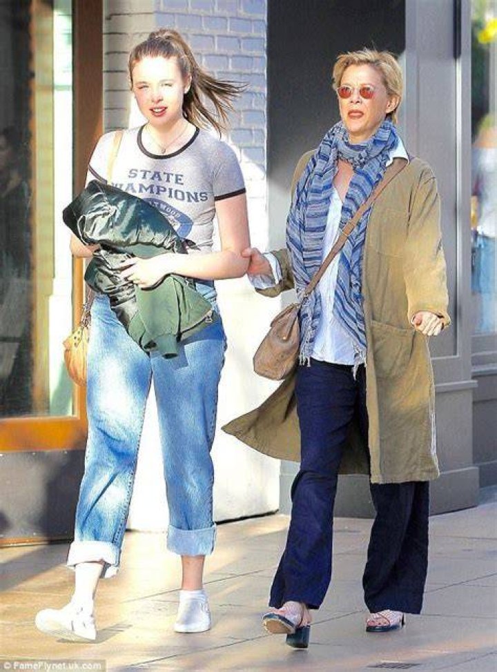 Bening bonds with teen daughter Ella at The Grove Daily Mail