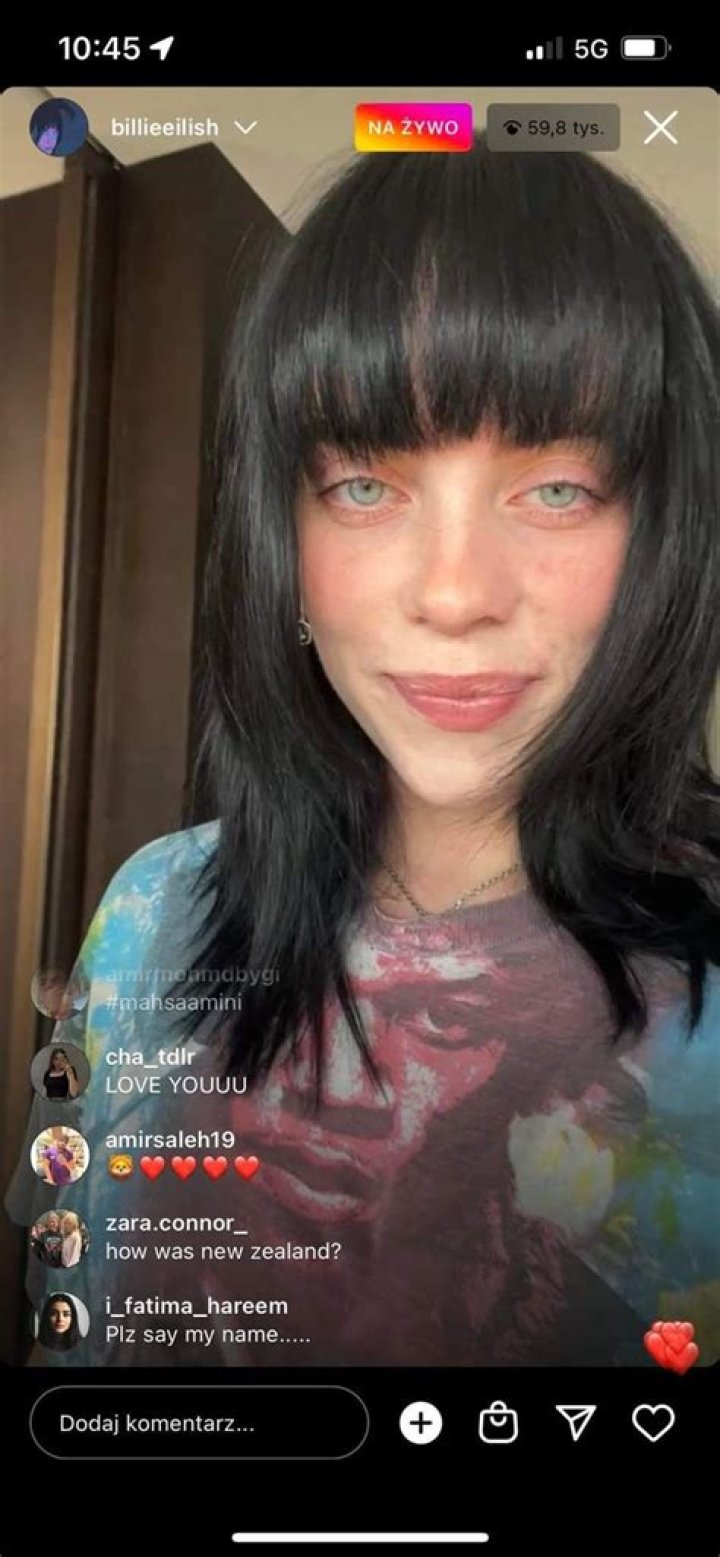 billie eilish instagram live ! Billie eilish, Billie, Human
