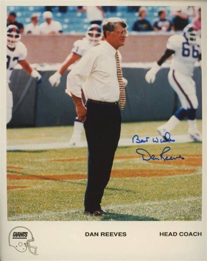 Biography Dan Reeves, Head Coach Denver Broncos History