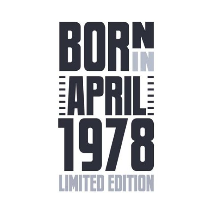 Born April 1978