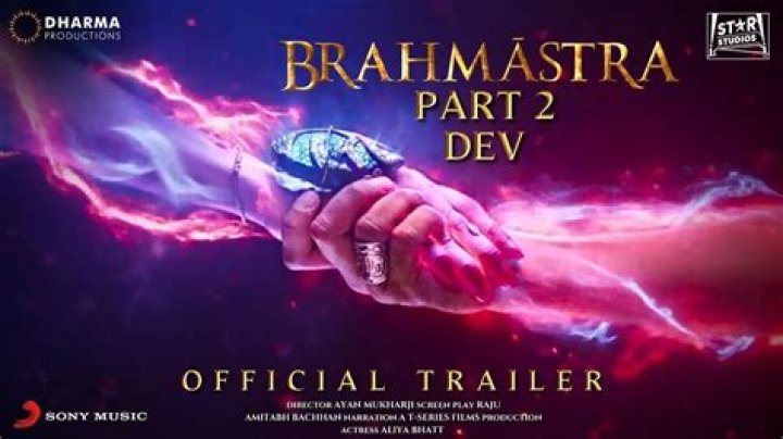 Brahmastra Part 2 Official Trailer Hrithik Roshan Deepika Padukone