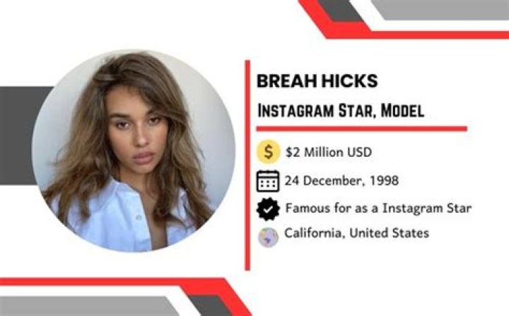 Breah Hicks’ biography age, height, parents, siblings, boyfriend Legit.ng