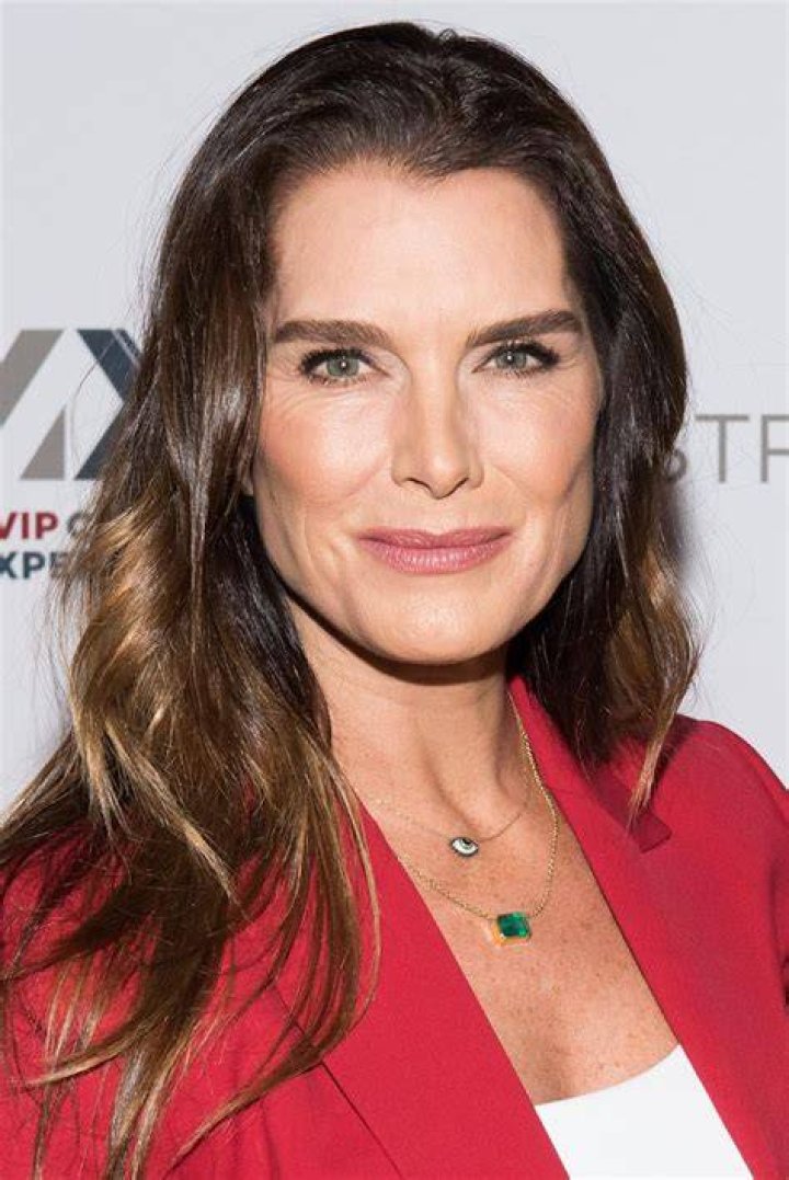 Brooke Shields, 54, shows off her stunning figure in chic blazer and