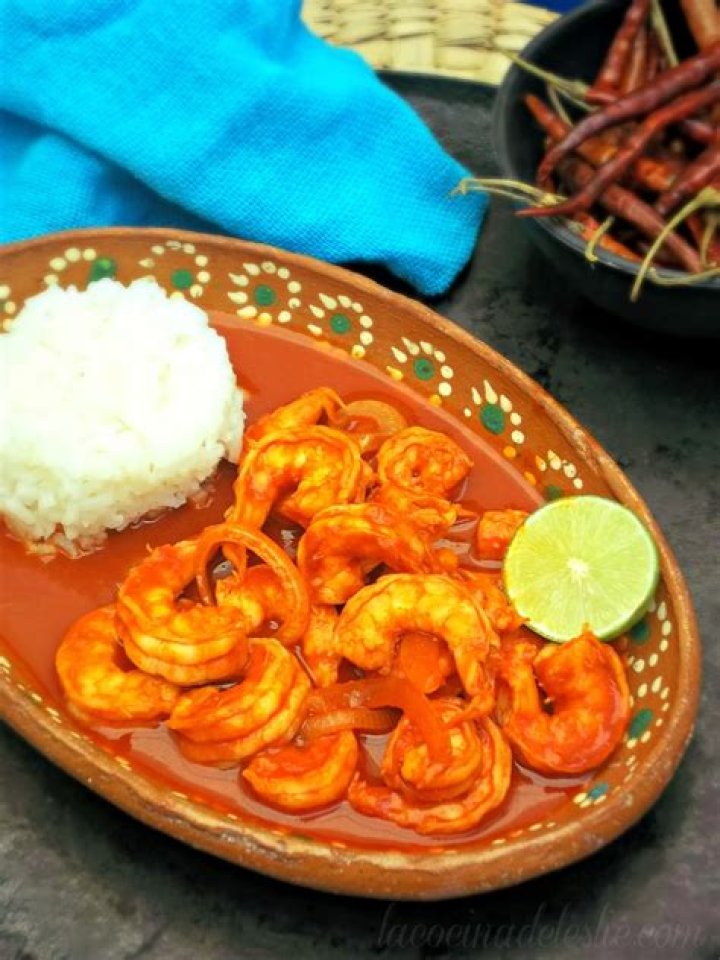 Camarones a la Diabla La Cocina de Leslie