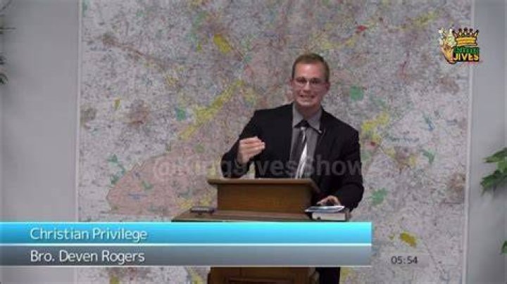Christian Privilege Bro Deven Rogers YouTube