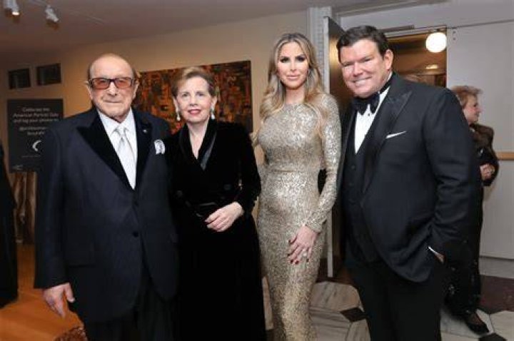 Clive Davis, Adrienne Arsht, Amy Baier, Bret Baier. Photo by Tony