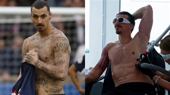 Deportes Zlatan Ibrahimovic se tat&uacute;a nombres contra el hambre mundial
