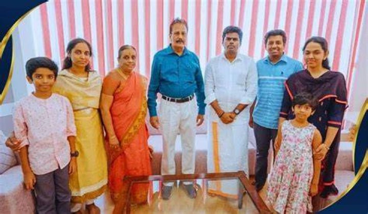 Discover K. Annamalai IPS's Family Photos