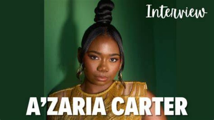 Discover The Inspiring Journey Of A'Zaria Carter