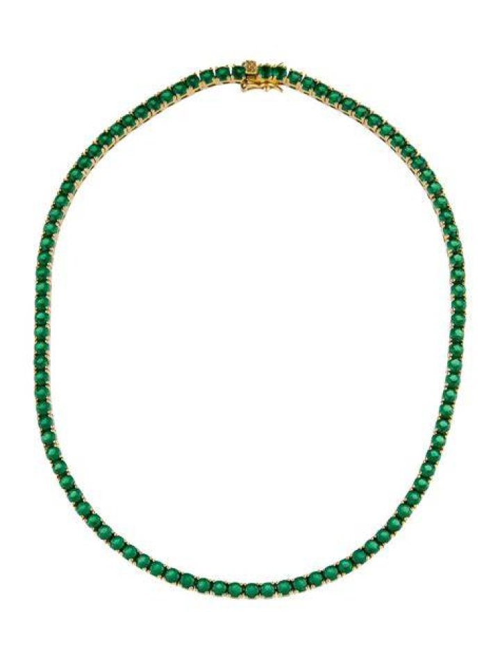 Dorsey Jewelry The Tennis Necklace. The Stripe