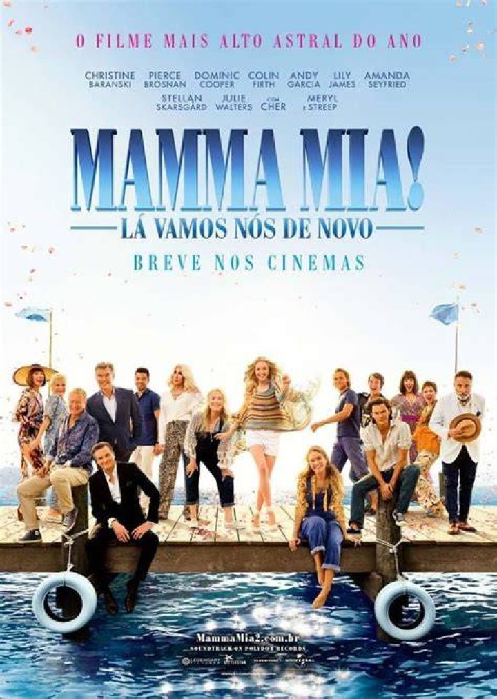 Filme Mamma Mia! L&aacute; Vamos N&oacute;s de Novo Online Dublado Ano de 2018