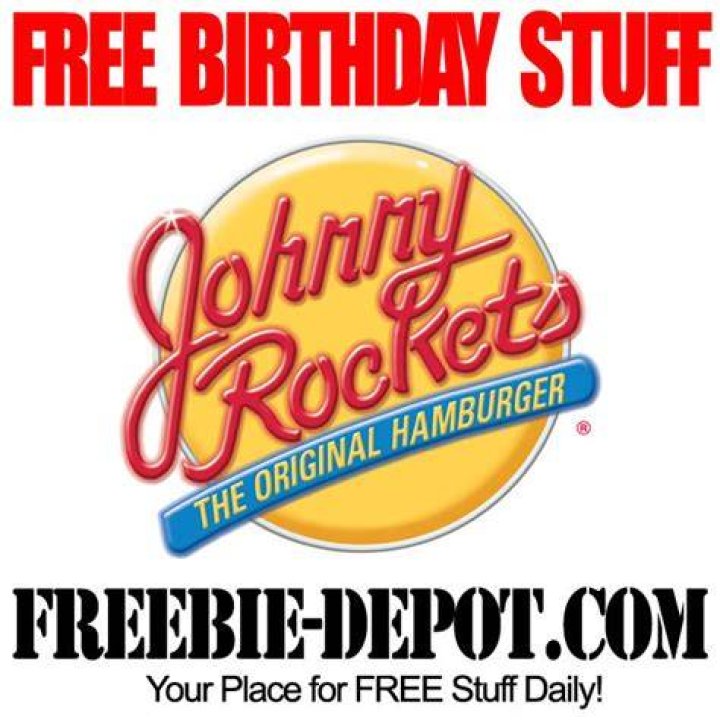 FREE BIRTHDAY STUFF Johnny Rockets Freebie Depot