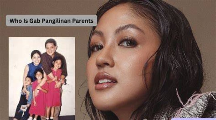 Gab Pangilinan Parents Joseph And Vickey Pangilinan?
