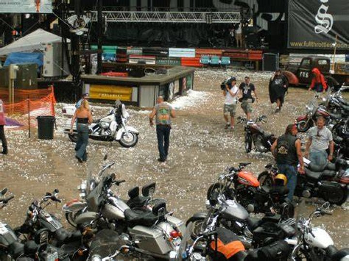 hail storm south of Sturgis 62918 YouTube