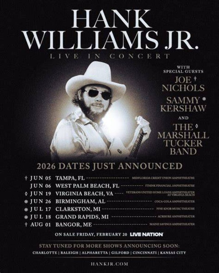 Hank Williams III tour dates 2022 2023. Hank Williams III tickets and