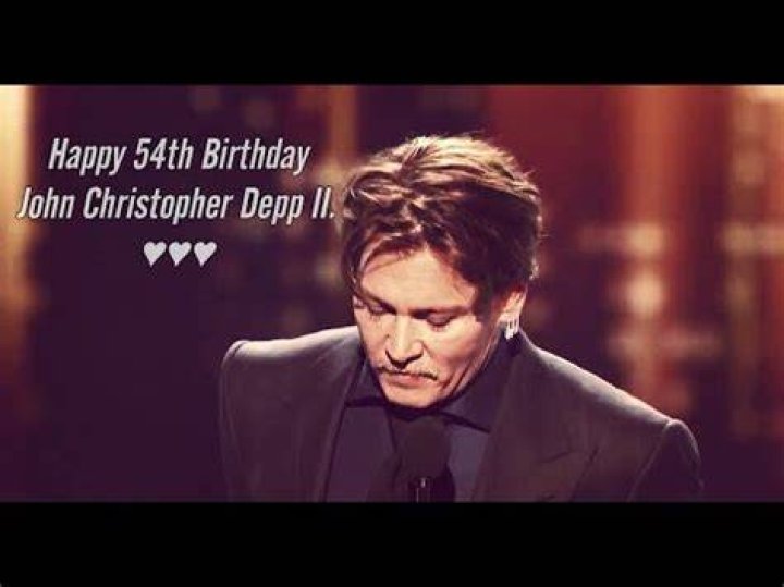 Happy Birthday John Christopher Depp, II Johnny Depp
