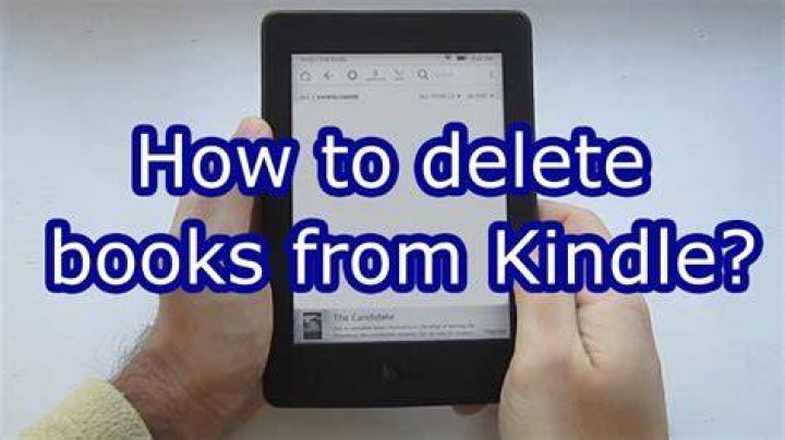 How to Delete Books From Kindle Tips for Kindle