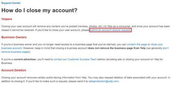 How To Delete Yelp Account 🏊