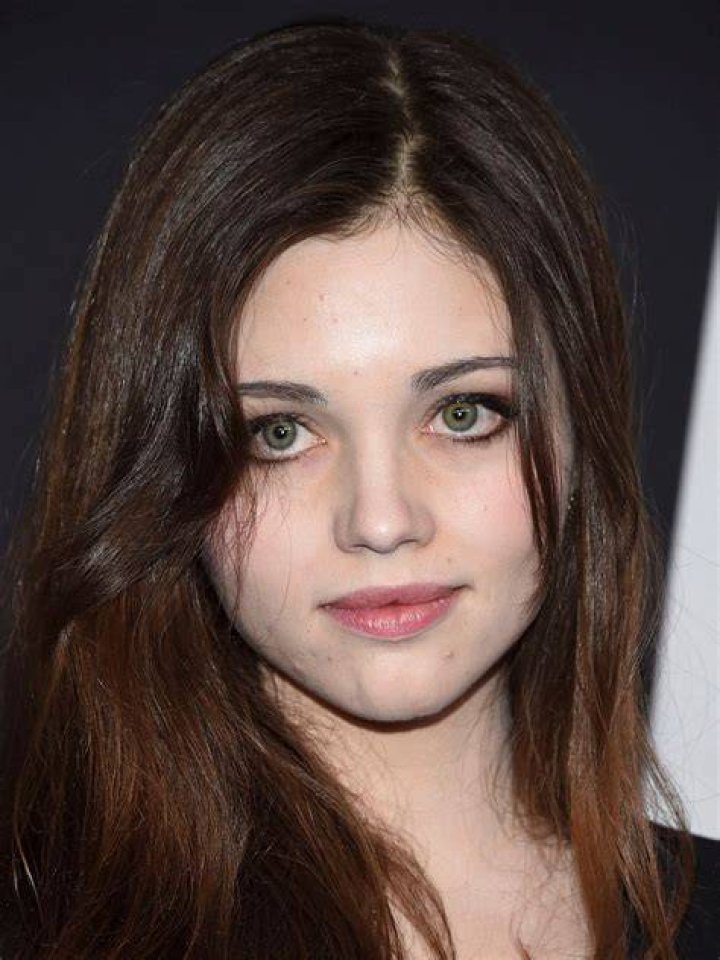 India Eisley Sexy Braless at the Press Conference for I Am the Night
