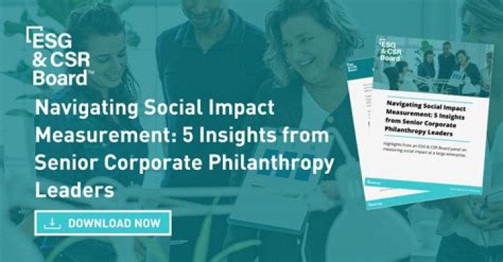 Insights Into CSR And Philanthropy