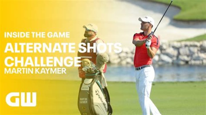 Iona Stephen / Martin Kaymer And Iona Stephen Alternate Shots Challenge