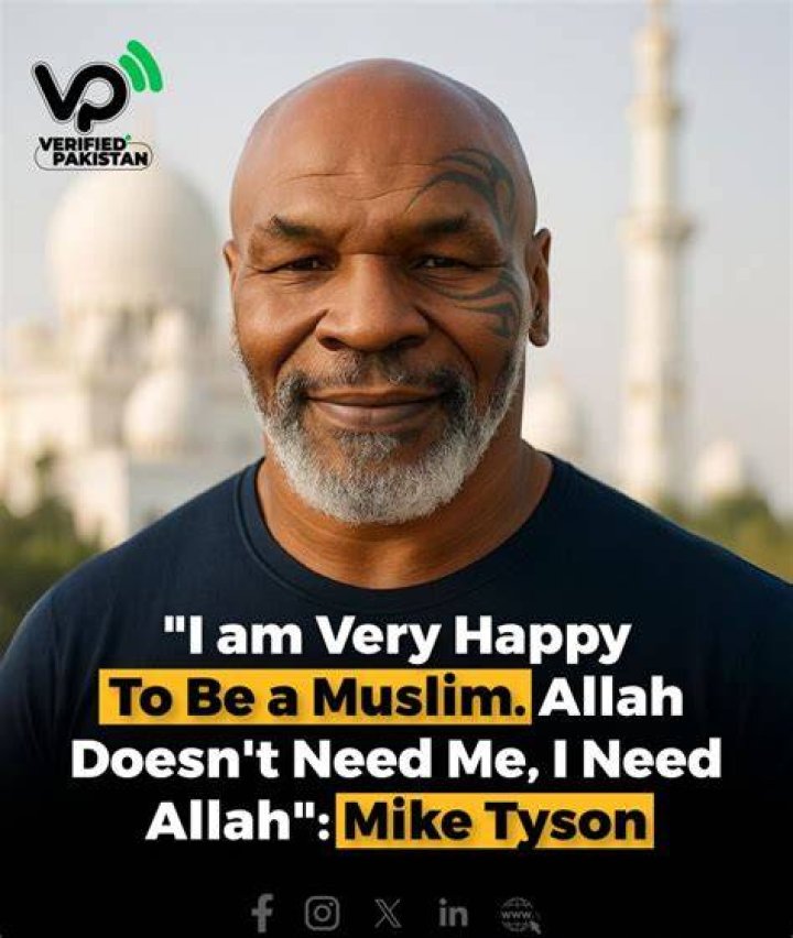 Is Mike Tyson Muslim? His Religion Is Important to Him