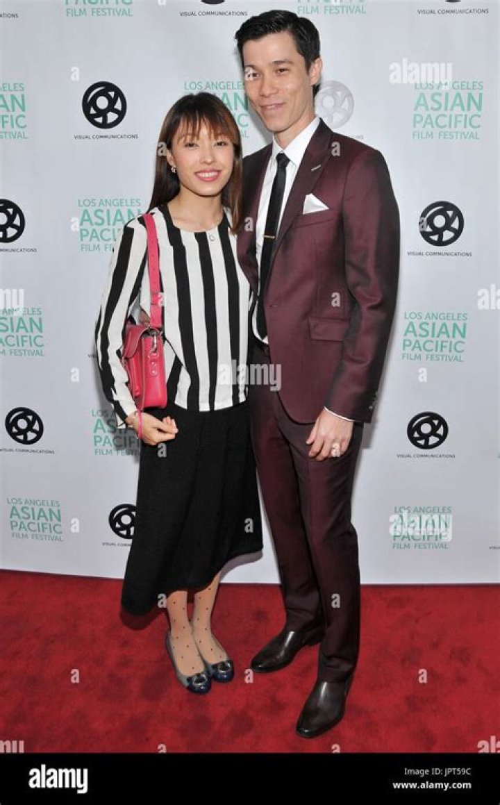 Jason Tobin & Wife Michelle at the 2015 Los Angeles Asian Pacific Film