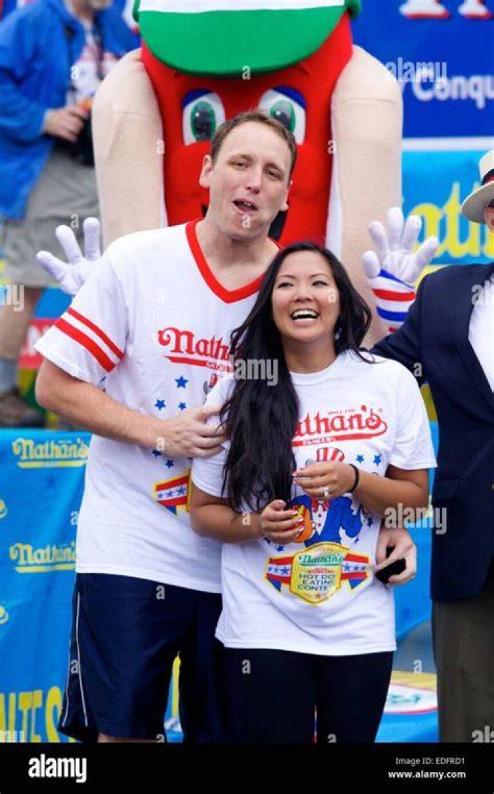 Joey Chestnut Wife Records House Protestor Wiki sportsjone