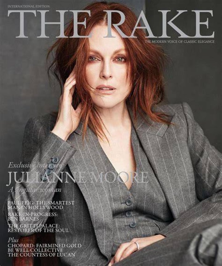 Julianne Moore The Rake Magazine February 2019 Issue &bull; CelebMafia