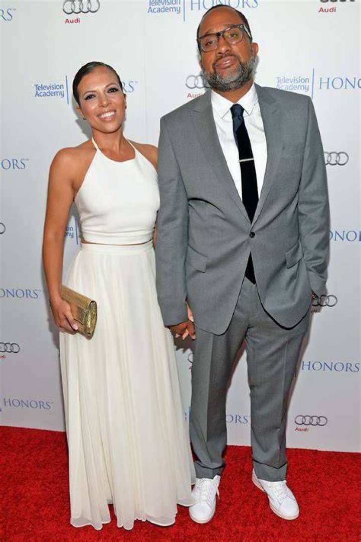 Kenya Barris & Dr. Rainbow EdwardsBarris from Couples at Golden Globes