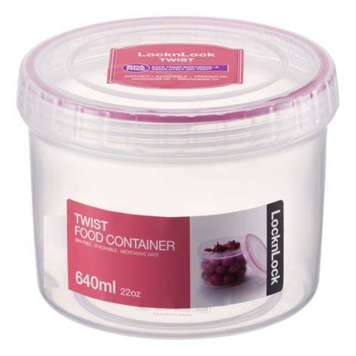 LOCK & LOCK Twist Container Yellow 150 ml, 330 ml Polypropylene