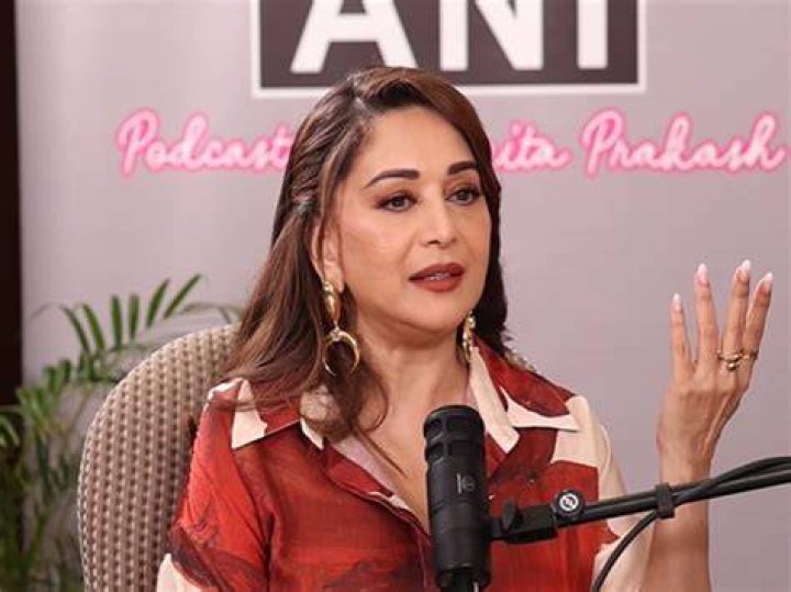 Madhuri Dixit says she came across as 'snooty' during childhood days