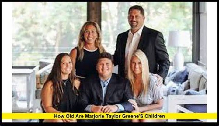 Marjorie Taylor Greene's Children's Ages