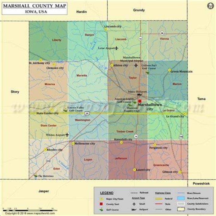 Marshalltown Iowa, Marshall County IA Google Map Official … Flickr