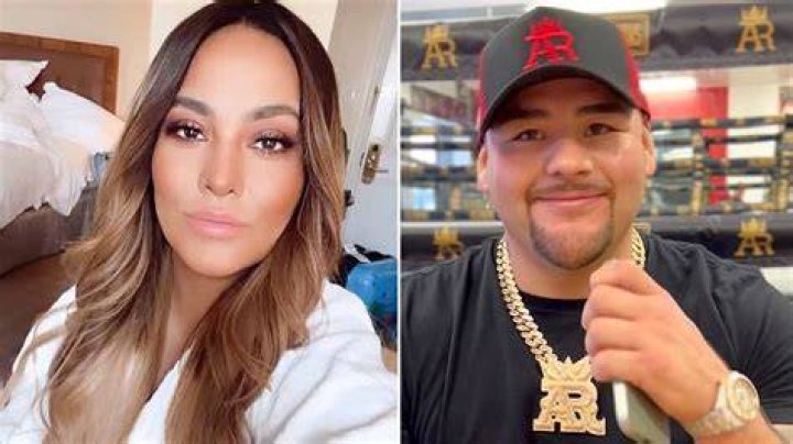 Mayeli Alonso y Andy Ruiz Jr. la primera fotograf&iacute;a en la que aparecen