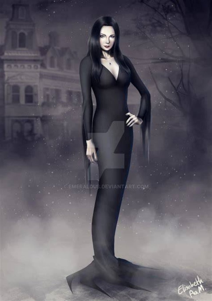 Morticia Addams by on DeviantArt