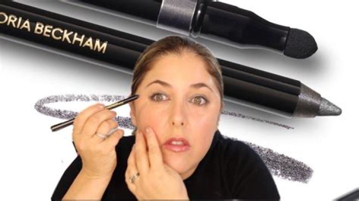 NEW Victoria Beckham Sea Grey Satin Kajal Liner! YouTube