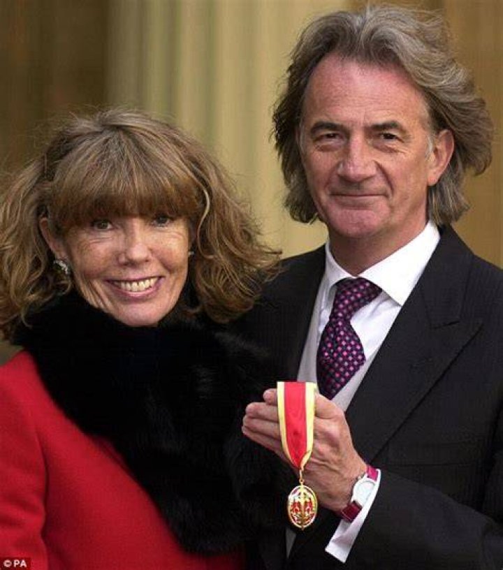Paul Smith and his wife Pauline Denyer attend the new Design Museum opening party in Kensington
