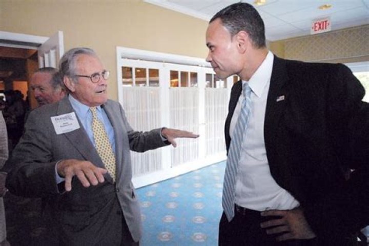 Rumsfeld backs Bongino Local