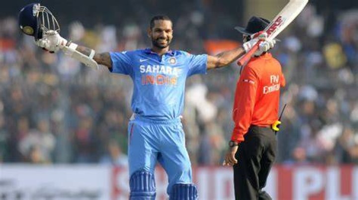Shikhar Dhawan thanks fans for support after eightwicket win over