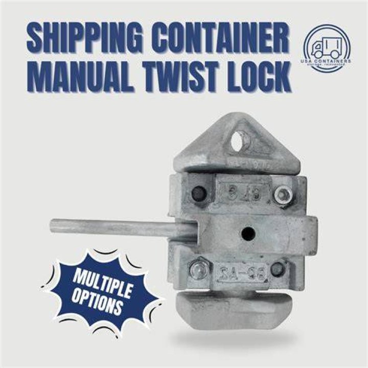 Shipping Container Twist Locks What Are They, Types & More CSG
